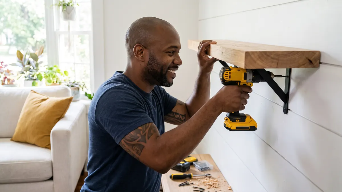 Handyman on a one-hour punch list